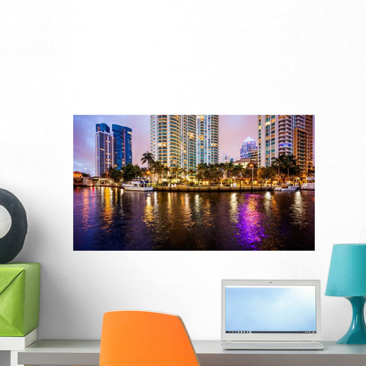 Fort Lauderdale Florida City Wall Decal