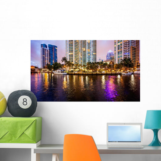 Fort Lauderdale Florida City Wall Decal