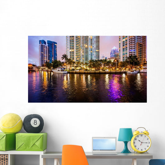Fort Lauderdale Florida City Wall Decal