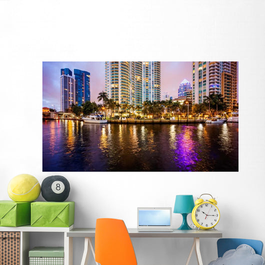 Fort Lauderdale Florida City Wall Decal