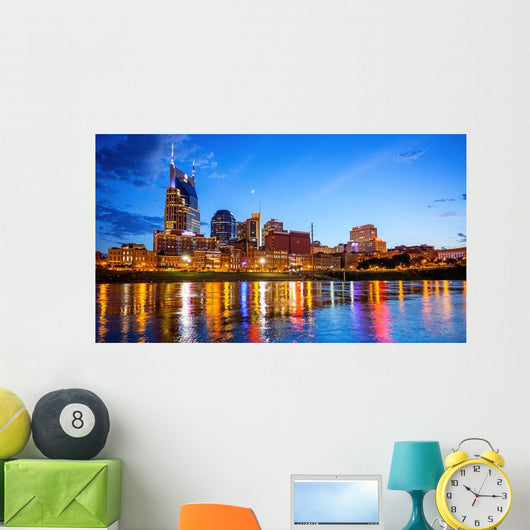 Downtown Nashville Tennessee Cityscape Wall Decal