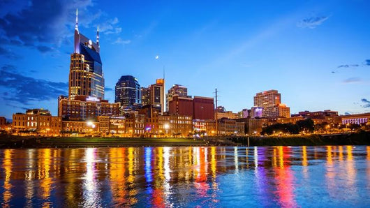 Downtown Nashville Tennessee Cityscape Wall Decal