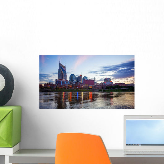 Nashville Tennessee Cityscape Skyline Wall Decal