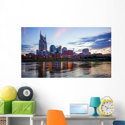 Nashville Tennessee Cityscape Skyline Wall Decal