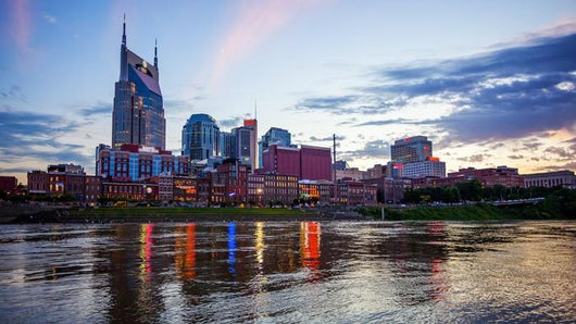 Nashville Tennessee Cityscape Skyline Wall Decal