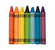 Rainbow of Colored Crayons Wall Decal
