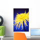Bright Yellow Flower Wall Mural