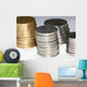 coins Wall Decal