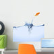Jumping Goldfish Wall Mural