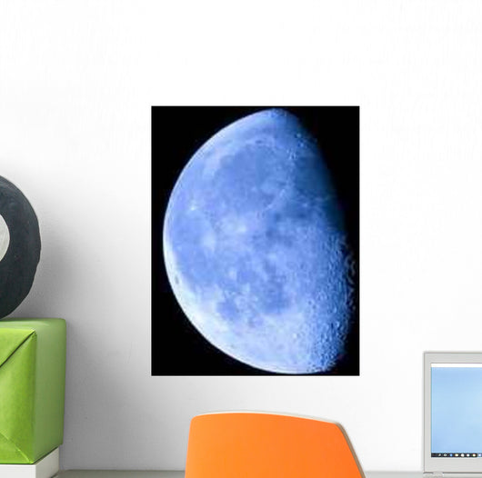 Blue Moon 4 Wall Decal