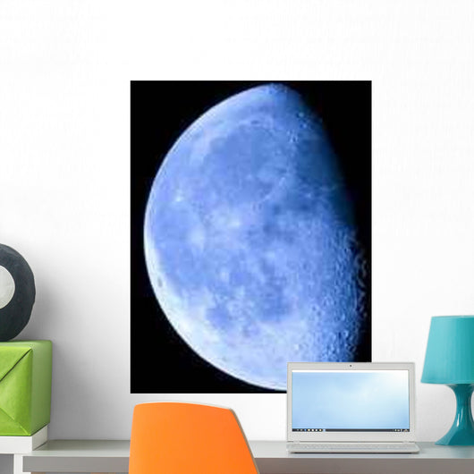 Blue Moon 4 Wall Decal
