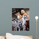 Group of people jogging in a gym Wall Mural