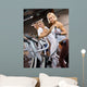 Group of people jogging in a gym Wall Mural