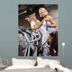 Group of people jogging in a gym Wall Mural