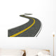 Long Winding Road Wall Decal
