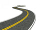 Long Winding Road Wall Decal