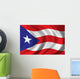 flag of puerto rico Wall Mural