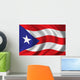 flag of puerto rico Wall Mural