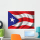 flag of puerto rico Wall Mural