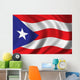 flag of puerto rico Wall Mural