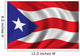 flag of puerto rico Wall Mural