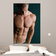 body builder abs Wall Mural
