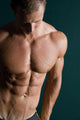 body builder abs Wall Mural