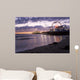 Santa Monica Pier Sunset Wall Decal