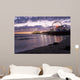 Santa Monica Pier Sunset Wall Decal