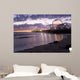 Santa Monica Pier Sunset Wall Decal