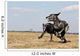 2 Great Danes Running Wall Mural