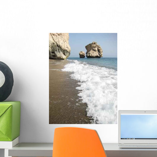 Beach Cyprus Aphrodite's Birthplace Wall Decal