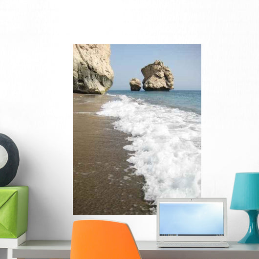 Beach Cyprus Aphrodite's Birthplace Wall Decal