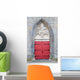 Old Cathedral Door Wall Mural
