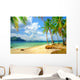 Tropical Beach Wall Mural