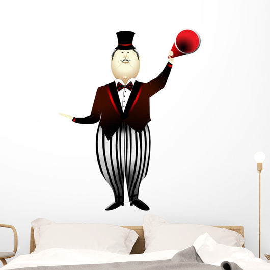 Circus Ringmaster Wall Decal
