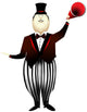Circus Ringmaster Wall Decal