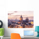 Amsterdam Center Skyline Wall Decal