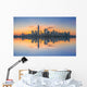 Manhattan Cityscape Panorama Reflections Wall Decal