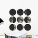 Scientific Phases Moon Wall Stickers