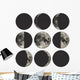 Scientific Phases Moon Wall Stickers