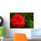 Red Rose Wall Decal