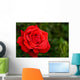 Red Rose Wall Decal