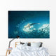 Shark and Small Fishes Wall Decal