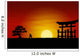 Japanese Sunset Wall Mural