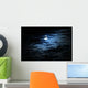 Moon behind Clouds Wall Decal