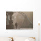 Misty Bridge Wall Decal