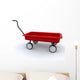 Red Wagon Wall Decal