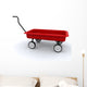 Red Wagon Wall Decal