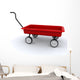 Red Wagon Wall Decal